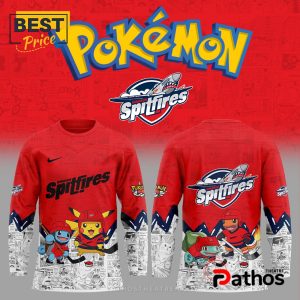 Windsor Spitfires x Pokémon New Hockey Jersey