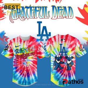 Dodgers x Grateful Dead New Baseball Jersey