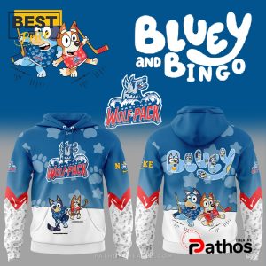 Hartford Wolf Pack x Bluey and Bingo Hoodie, Jogger