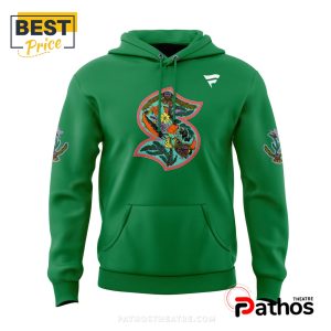 seattle kraken nhl green night hoodie jogger cap 2 WDPXQ