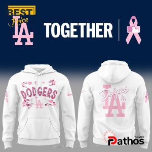 Dodgers Cancer Awareness Month Hoodie, Jogger