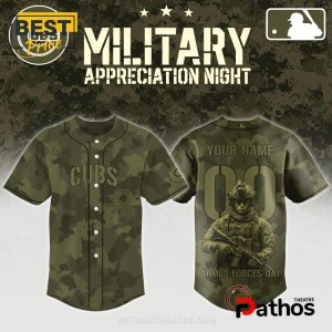 2025 chicago cubs x armed forces day night baseball jersey 2 Txu3v
