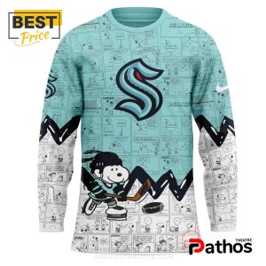 seattle kraken nhl peanuts night hockey jersey 2 lThHQ