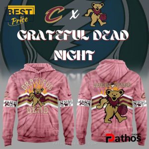 Cleveland Cavaliers 2025 Grateful Dead Night Hoodie, Jogger