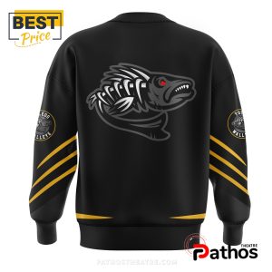 toledo walleye bone fish blackout night hoodie 7 Zp3yU
