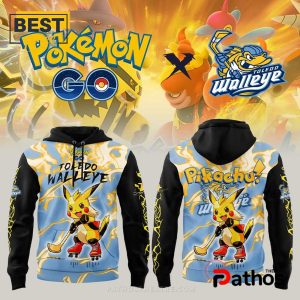 2025 Toledo Walleye x Pokémon GO Hoodie, Cap