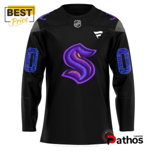 custom nhl seattle kraken black hockey history hockey jersey 2 rUWJQ