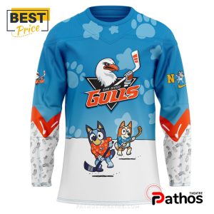 san diego gulls hockey bluey and bingo hockey jersey 2 Fu3CA