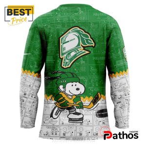 london knights 75th anniversary of peanuts hockey jersey 3 83cJx