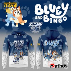 Worcester Railers Bluey and Bingo Hoodie, Jogger