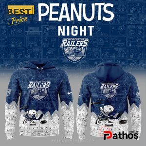 Worcester Railers Anniversary Peanuts Night Hoodie, Jogger