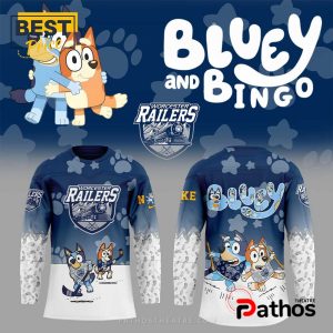 Worcester Railers Bluey and Bingo Hockey Jersey