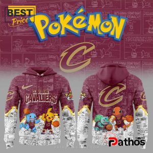 Cleveland Cavaliers x Pokémon New Hoodie
