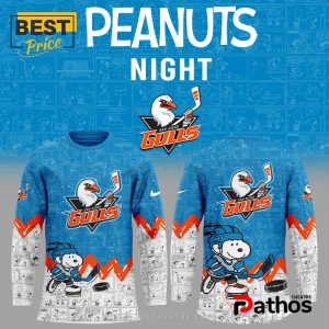 san diego gulls anniversary of peanuts hockey jersey 1 uSA4q