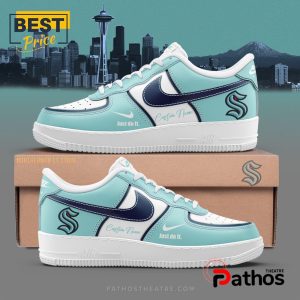 NHL Seattle Kraken Custom Air Force 1 Shoes