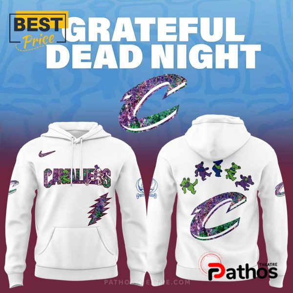 Cleveland Cavaliers NBA Grateful Dead Night Hoodie, Cap
