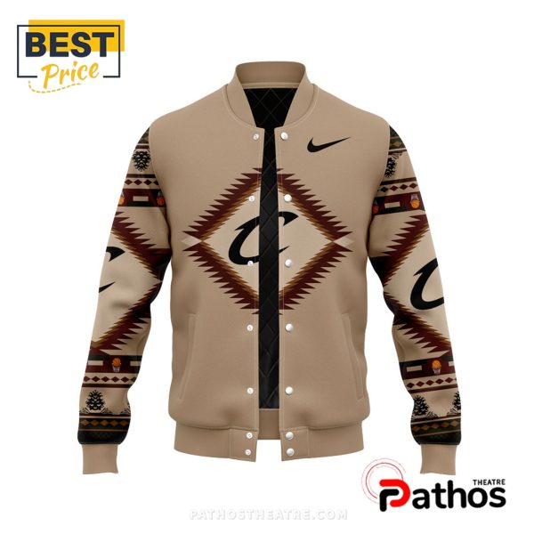 Cleveland Cavaliers NBA Native American Heritage Baseball Jacket
