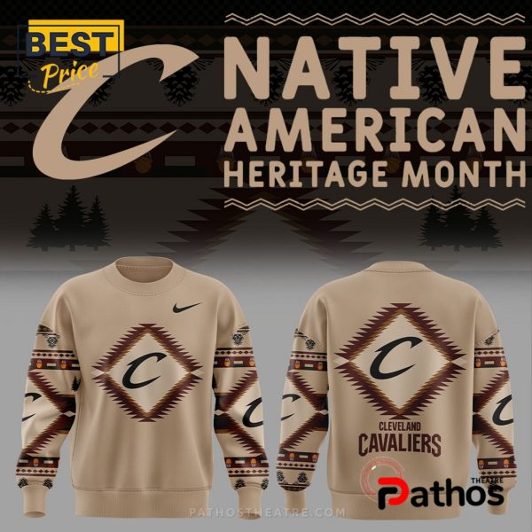 Cleveland Cavaliers NBA Native American Heritage Hoodie