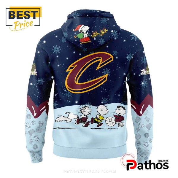 Cleveland Cavaliers NBA Peanuts & Snoopy Hoodie, Jogger