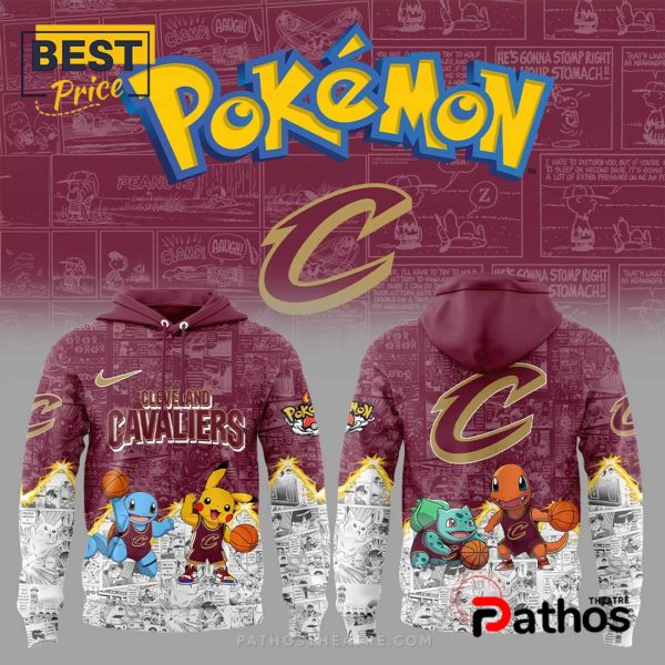 Cleveland Cavaliers x Pokémon New Hoodie