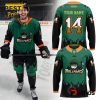 Custom Toledo Walleye Bullfrogs Hockey Jersey