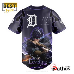 2025 detroit tigers x solo leveling baseball jersey 3 exX00