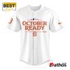 Detroit Tigers MLB Octover Ready White Baseball Jersey