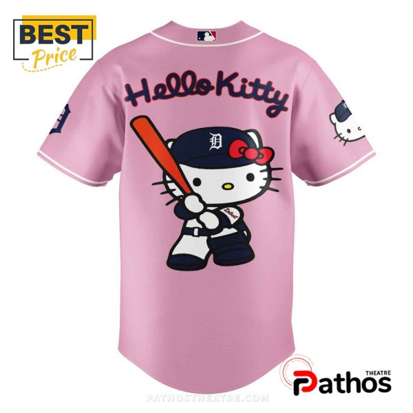 Detroit Tigers x Hello Kitty 50th Anniversary Baseball Jersey