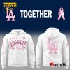 Dodgers Cancer Awareness Month Hoodie, Jogger
