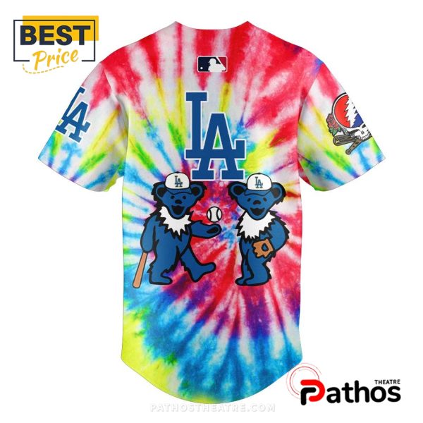 Dodgers x Grateful Dead New Baseball Jersey