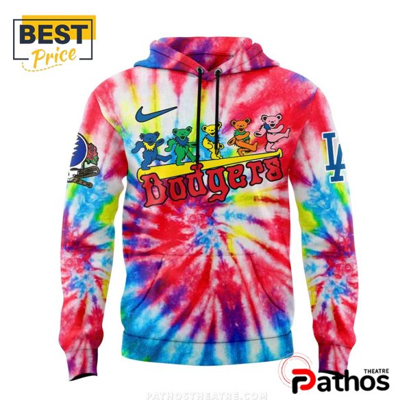 Dodgers x Grateful Dead New Hoodie, Cap