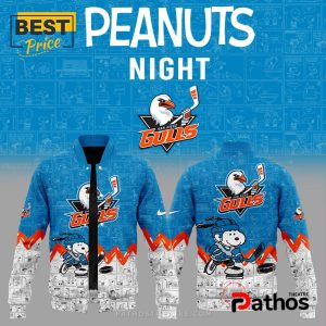 San Diego Gulls Anniversary of Peanuts Baseball Jacket
