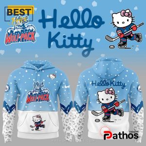 2025 Hartford Wolf Pack x Hello Kitty Hoodie