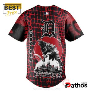 mlb detroit tigers x godzilla baseball jersey 3 b9drH