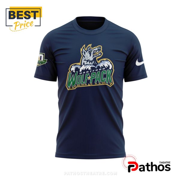 Hartford Wolf Pack Good as Gold Navy Hoodie