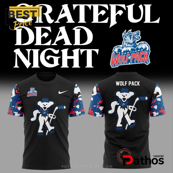 Hartford Wolf Pack Grateful Dead Night Shirt