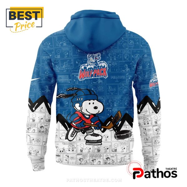 Hartford Wolf Pack Peanuts Night Anniversary Hoodie