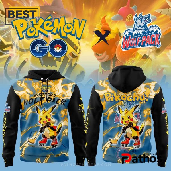 Hartford Wolf Pack x Pokémon GO Hoodie, Jogger