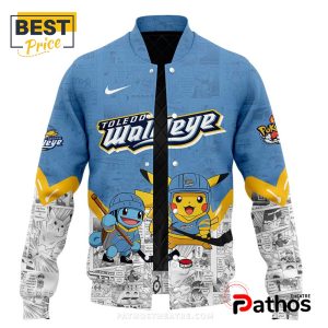 2025 toledo walleye x pokemon new baseball jacket 2 yaQx8
