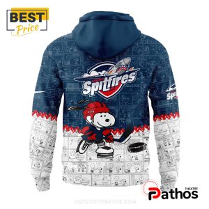 windsor spitfires 75th anniversary of peanuts hoodie cap 3 Agkem