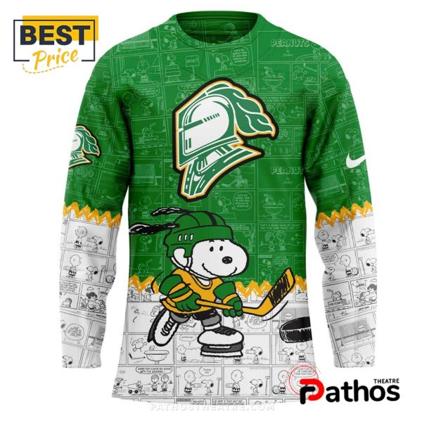 London Knights 75th Anniversary of Peanuts Hockey Jersey