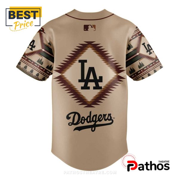 Los Angeles Dodgers MLB Native American Heritage Baseball Jersey