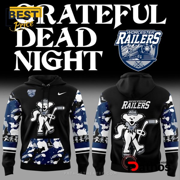 Luxury Worcester Railers Grateful Dead Night Hoodie, Jogger