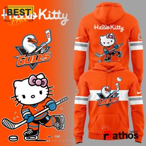 San Diego Gulls x Hello Kitty Orange Hoodie, Jogger