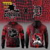 MLB Detroit Tigers x Godzilla Hoodie
