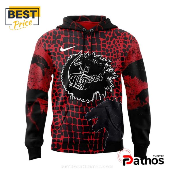 MLB Detroit Tigers x Godzilla Hoodie
