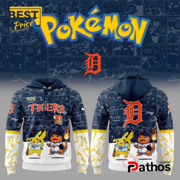 MLB Detroit Tigers x Pokémon GO Hoodie