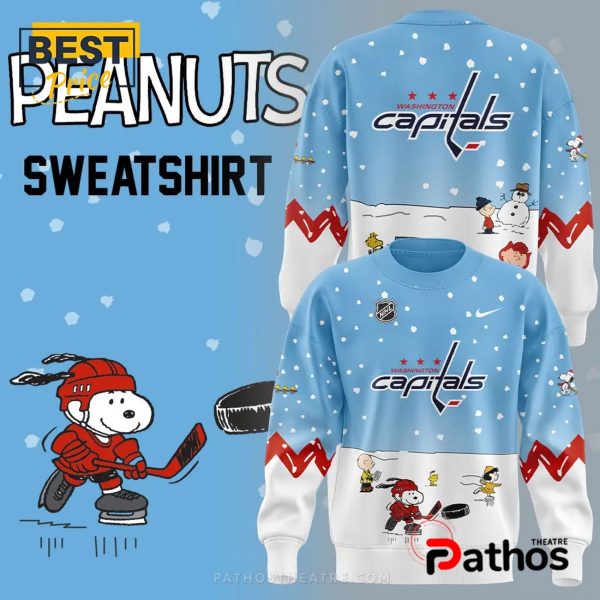 NHL Washington Capitals Peanuts & Snoopy Night Hoodie