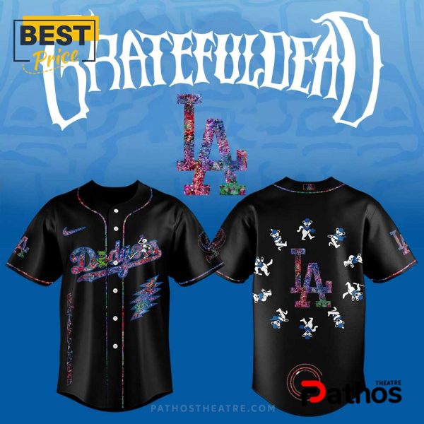 Nurses Appreciation Los Angeles Dodgers Black Baseball Jersey