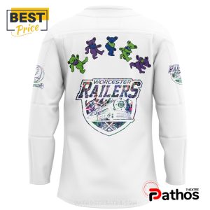 worcester railers grateful dead night hockey jersey 3 8ZHs8